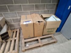 Three Boxes of Air Filters, as set out on one pallet