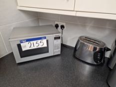 Panasonic NN-E281MM Microwave and 2 Slot Toaster