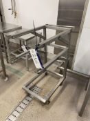 Stainless Steel Mobile RackPlease read the following important notes:- ***Overseas buyers - All lots
