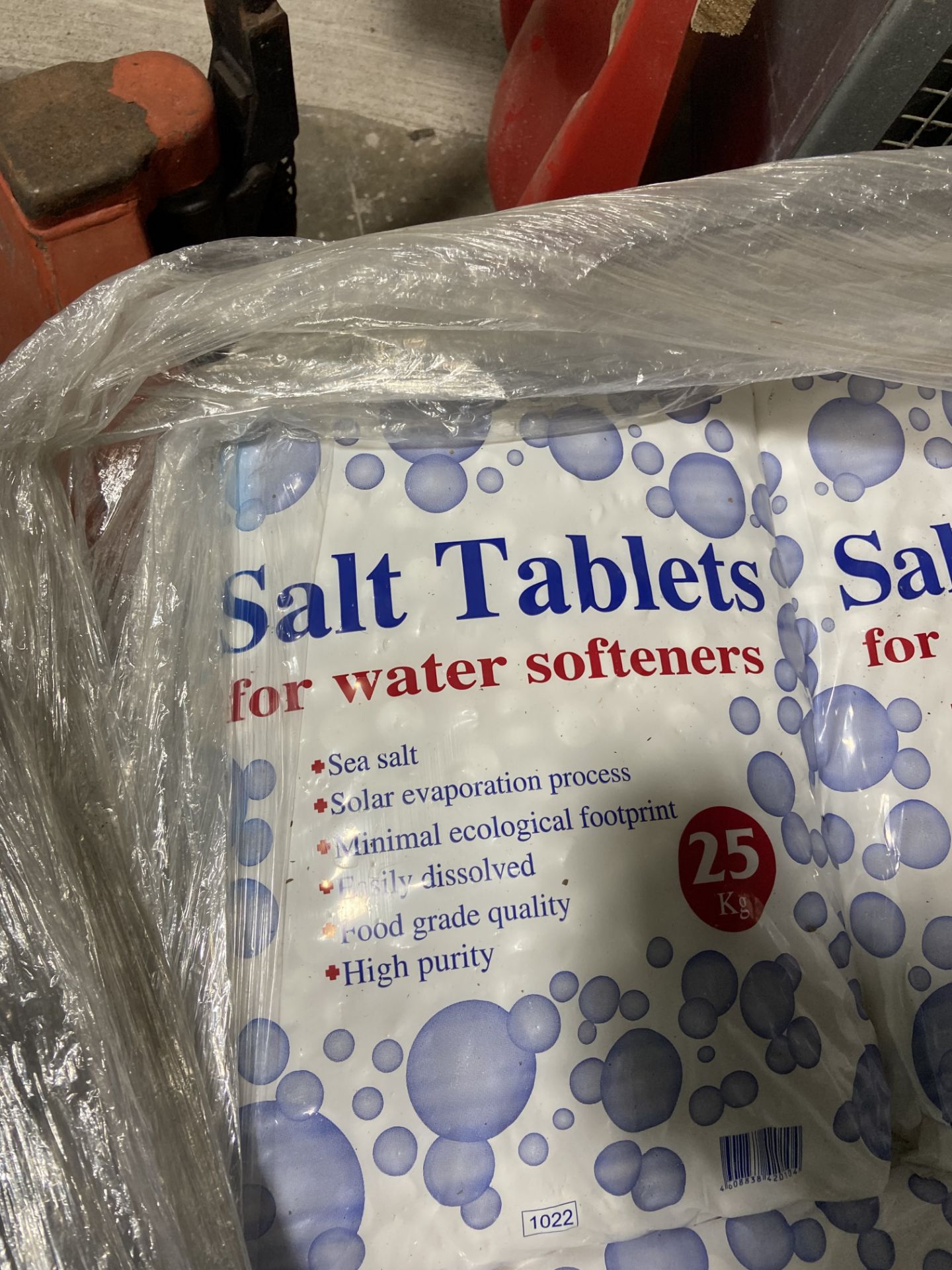 Quantity of 25kg Salt Tablet Bags, as set out on palletPlease read the following important - Image 2 of 2