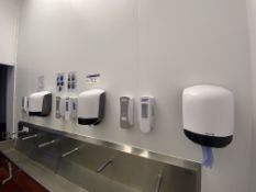 Three Paper Towel Dispensers & Six Liquid DispensersPlease read the following important notes:- ***