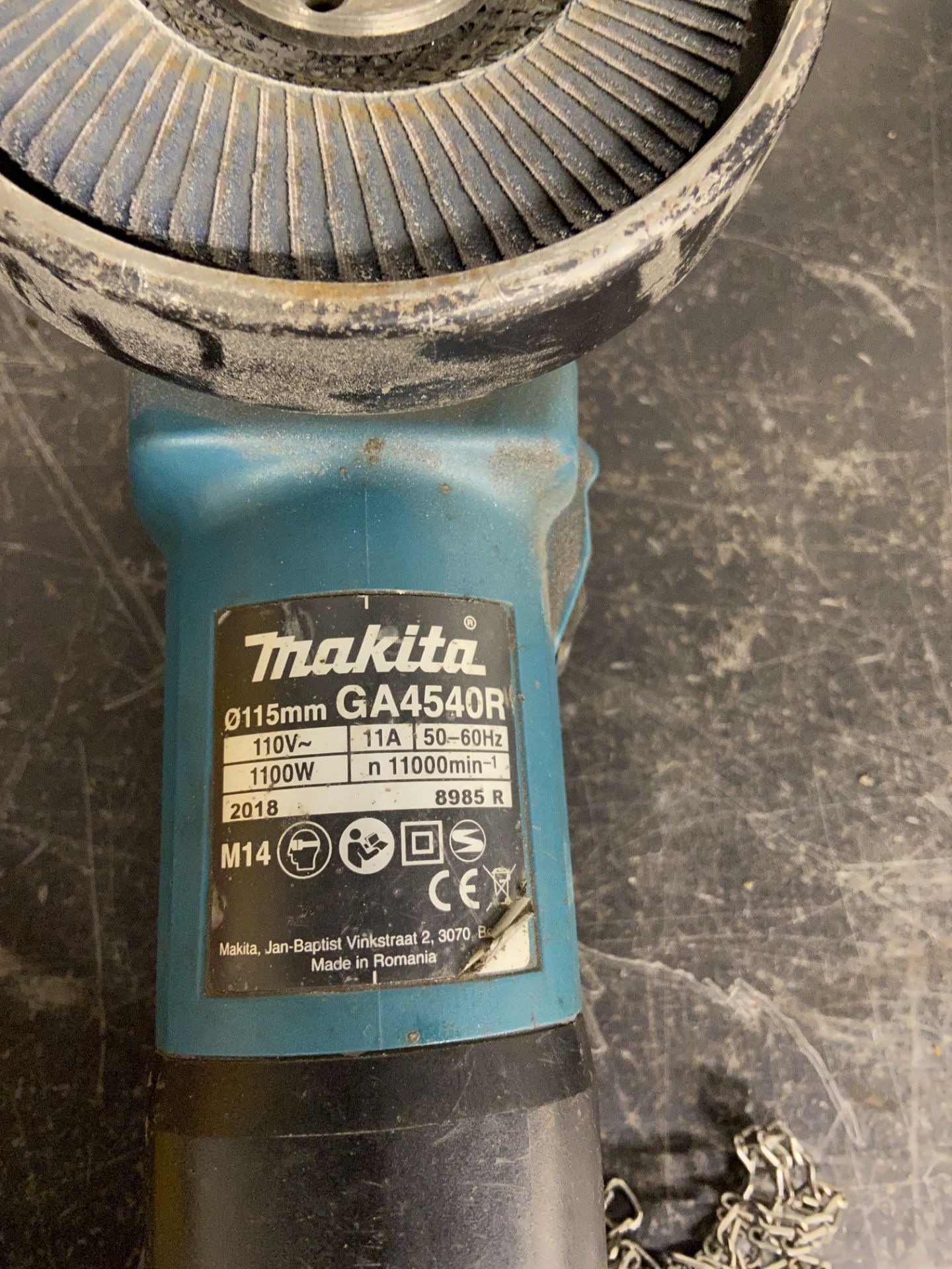 Makita GA4540R Angle Grinder, 110VPlease read the following important notes:- ***Overseas buyers - - Image 2 of 2