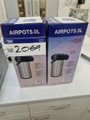 Two Airpot 5.0L Hot Water Dispenser