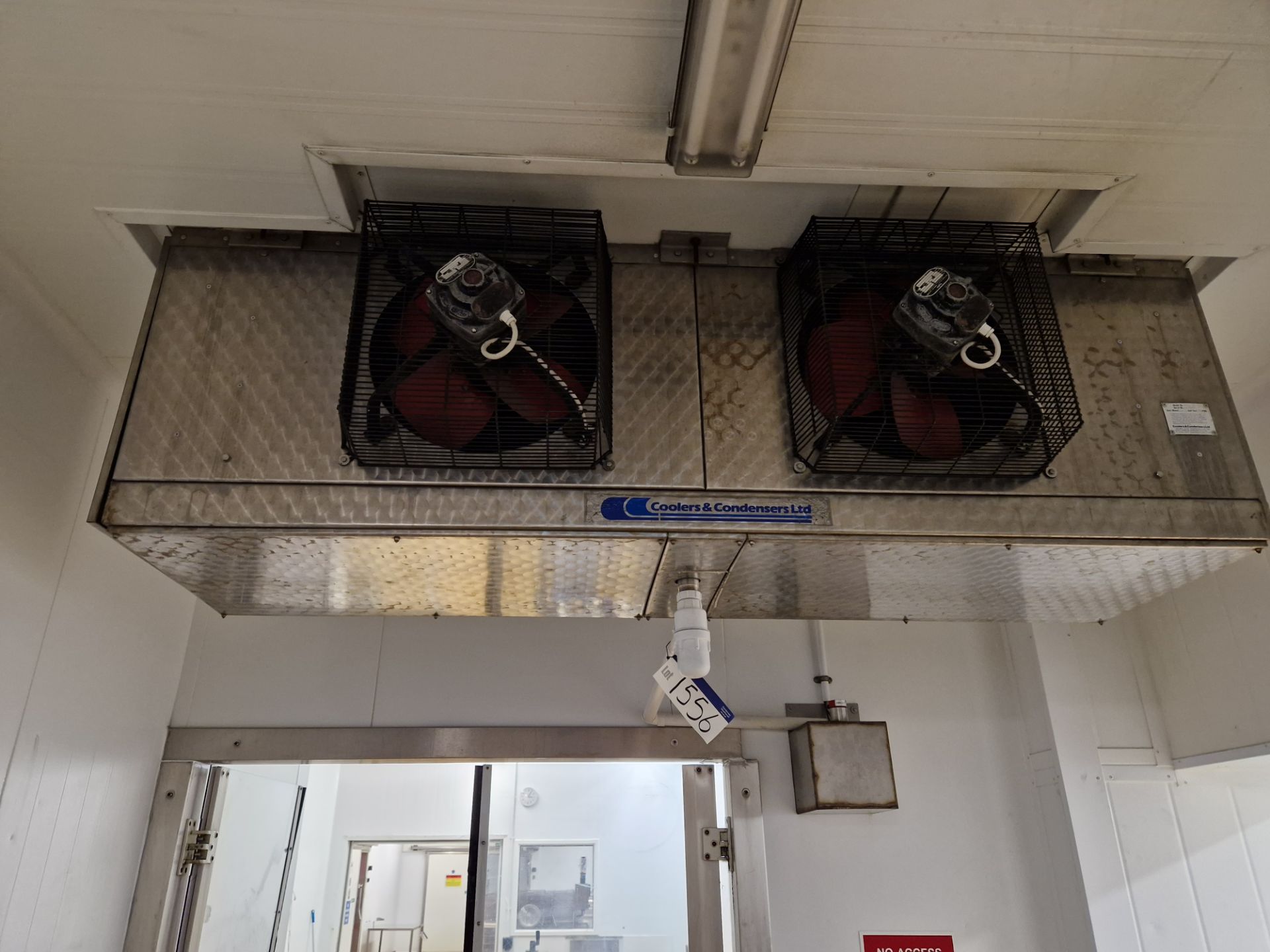 Coolers & Condensers Ltd SPEC CA Twin Fan Evaporator (Evaporator must be disconnected at closest - Image 2 of 2