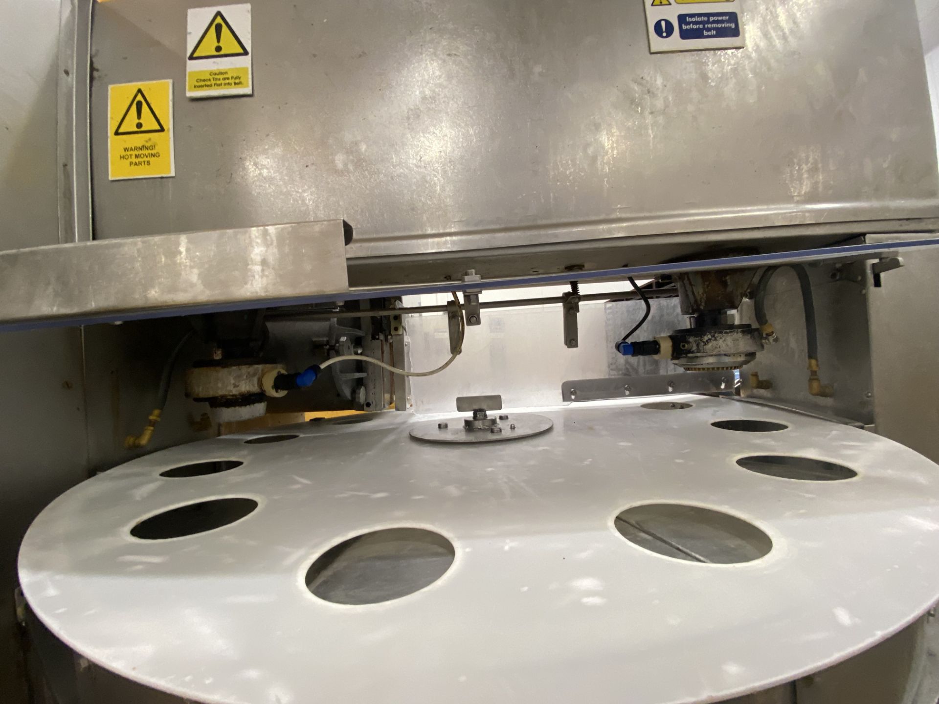Big T ROTARY PIE FILLING & CRIMPING MACHINE (T4), with Orbiter pastry sheeter (S1), with stainless - Image 10 of 13
