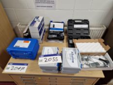 Quantity of Alkaline Test Kits, Dragor Alcotest, Anemometer and Label Applicators