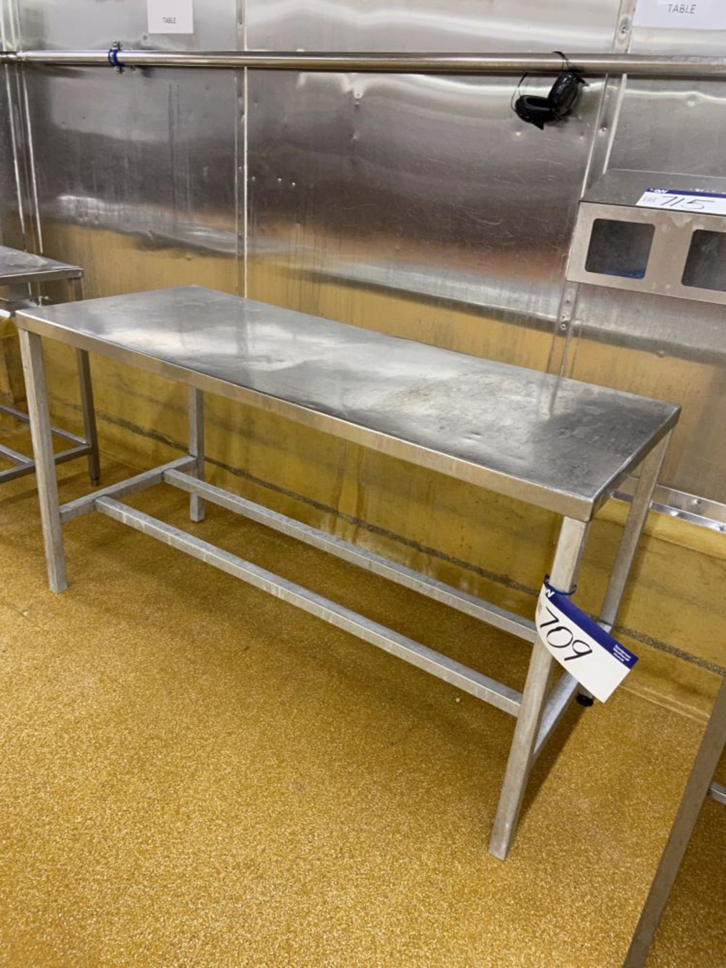 Stainless Steel Bench, approx. 1.52m x 600mmPlease read the following important notes:- ***