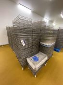Quantity of Stainless Steel Wire Mesh Baking Trays, each approx. 760mm x 460mm, with 22 stainless
