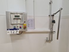 Water Dispensing Unit, with control panel, flow sensor and valve (disconnect at nearest flange)
