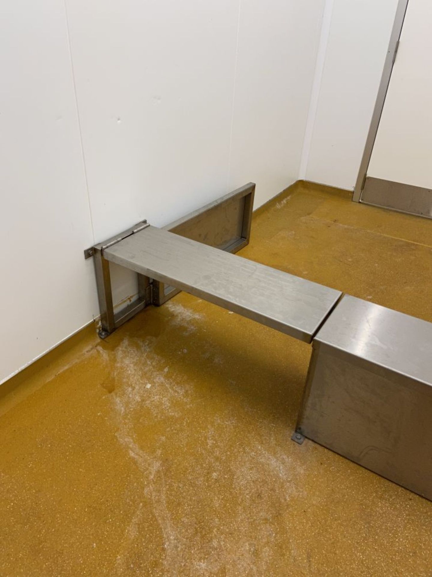 Stainless Steel Changing Room BenchPlease read the following important notes:- ***Overseas - Image 4 of 5