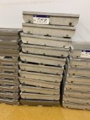 11 Aluminium Six Wheeled Dollies, approx. 710mm x 420mmPlease read the following important