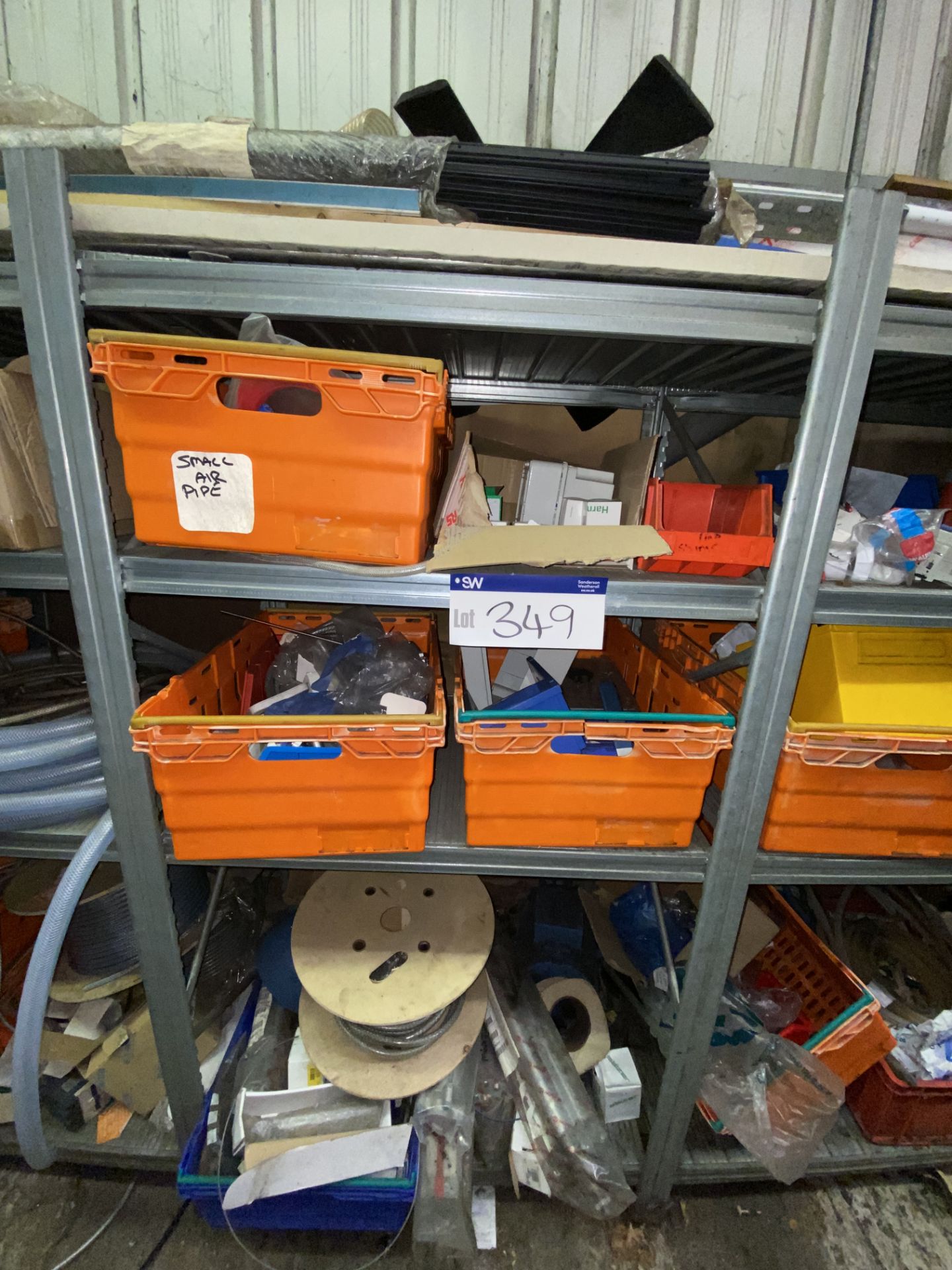 Contents of One Bay of Rack, including assorted fittings as set outPlease read the following