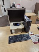 Fujitsu Esprimo E3521 E-STAR5 Core Duo Desktop PC, Keyboard & Mouse