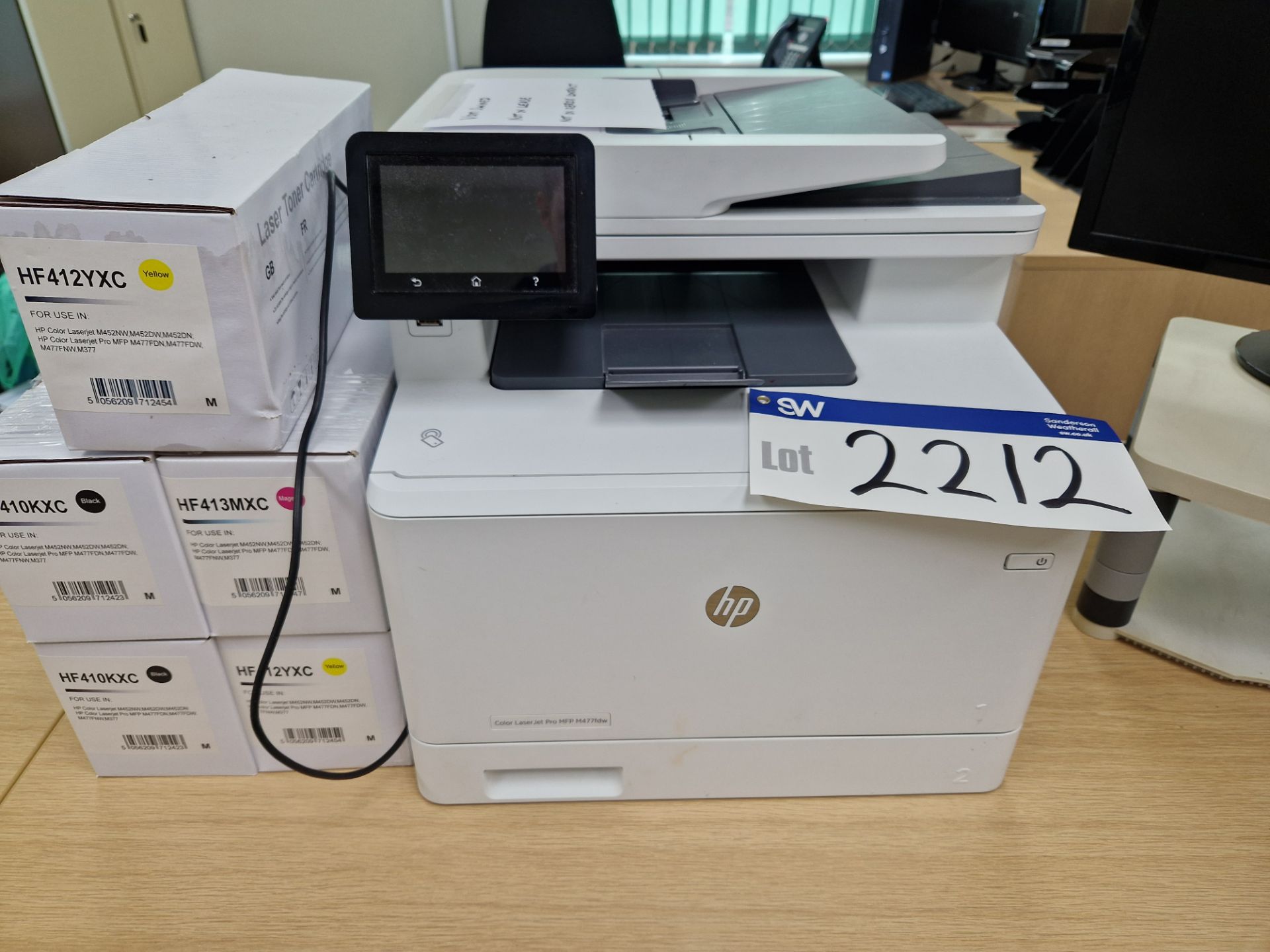 HP Colour Laser Jet Pro MFP-M477fdw Printer