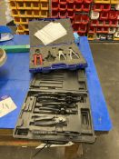 Flat Flex/ Crimp Hand Tool Kit, as set out in two casesPlease read the following important