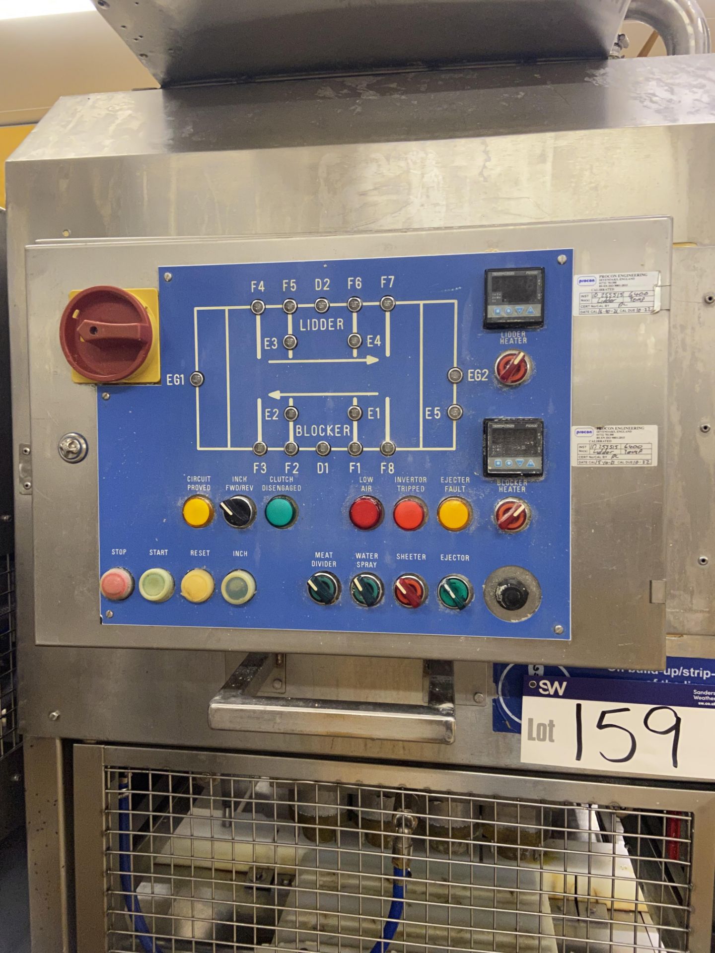 Orbiter 6400 PIE LINE (2002), comprising manual platen loading station, blocking station ( - Image 9 of 15