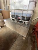 Galvanised Steel IBC Stand, approx. 1.5m x 1.5mPlease read the following important notes:- ***