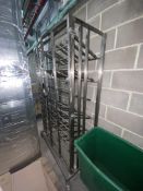 Stainless Steel Mobile Boot Rack/ CagePlease read the following important notes:- ***Overseas buyers