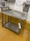 Stainless Steel Bench, approx. 920mm x 600mmPlease read the following important notes:- ***