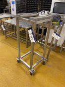 Stainless Steel Trolley, approx. 440mm x 500mmPlease read the following important notes:- ***