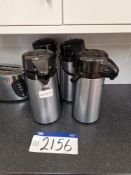 Four Thermos Hot Water Dispensers