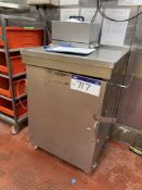 Stainless Steel Single Door Cabinet, approx. 690mm x 640mmPlease read the following important