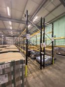 Link51 18 Bay Mainly Two Tier Boltless Pallet Racking, each bay approx. 2.6m x 1.1m x 3.6m