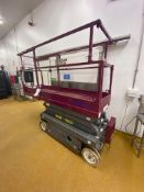 Skyjack SJ-III 3219 Electric Scissor Lift, serial no. 22011760, 227kg cap. (two persons +