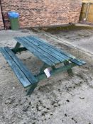 Timber Picnic Bench, approx. 1.8m x 1.6mPlease read the following important notes:- ***Overseas