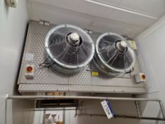 Coolers & Condensers Ltd CA 24-104 SP Twin Fan Blast Chiller Unit, S/N SOP0029478B (Blast Chiller