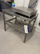 Stainless Steel Bench, approx. 870mm x 670mmPlease read the following important notes:- ***