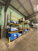 Link51 Ten Bay Mainly Two Tier Boltless Pallet Racking, each bay approx. 2.6m x 1.1m x 3.6m