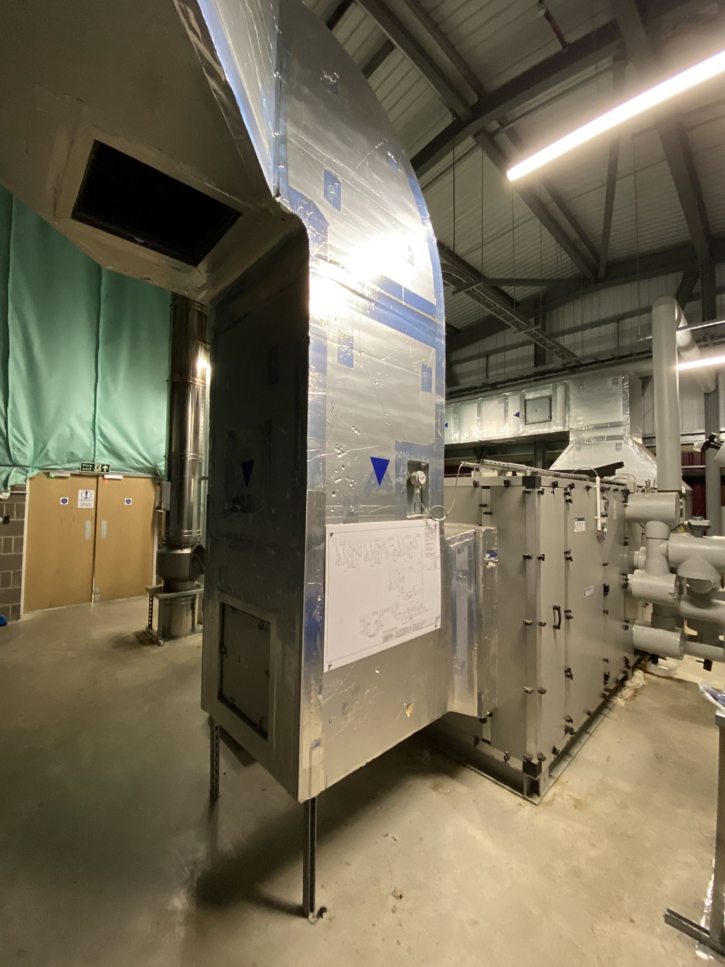 Fred Shaw FRE-SH-AIR Air Cooling & Handling System (high care pie baking – AHU05), year of - Image 2 of 5