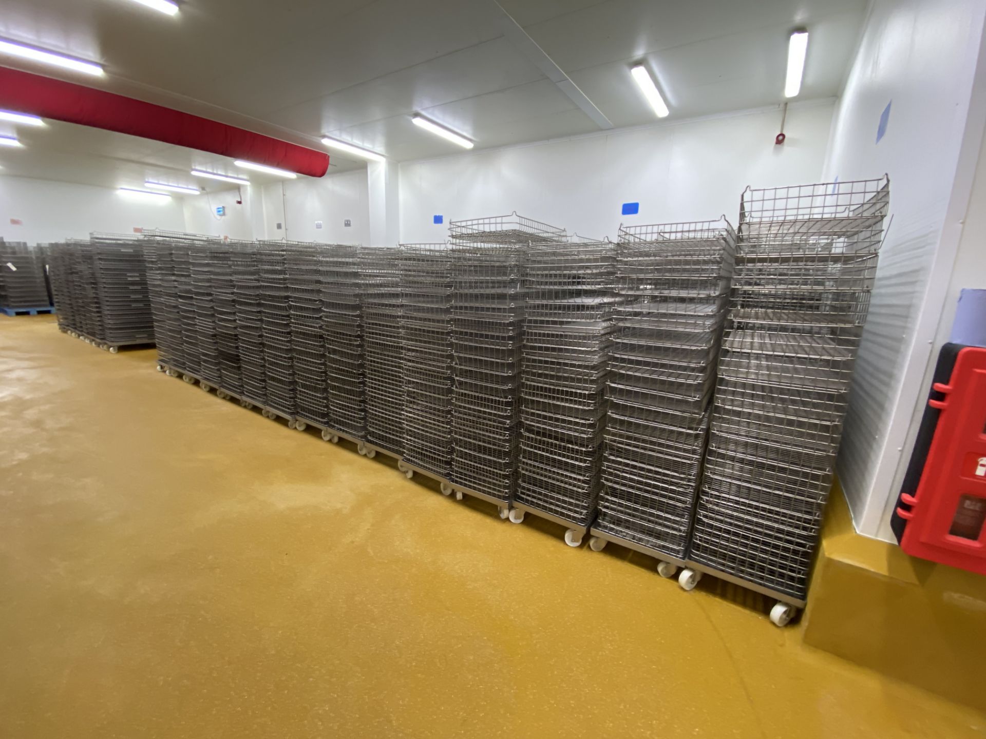 Quantity of Stainless Steel Wire Mesh Baking Trays, with approx. 59 stainless steel framed - Image 2 of 4