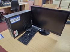 HP ProDesk 400 G1 sff Business Desktop PC, Monitor, Keyboard & Mouse