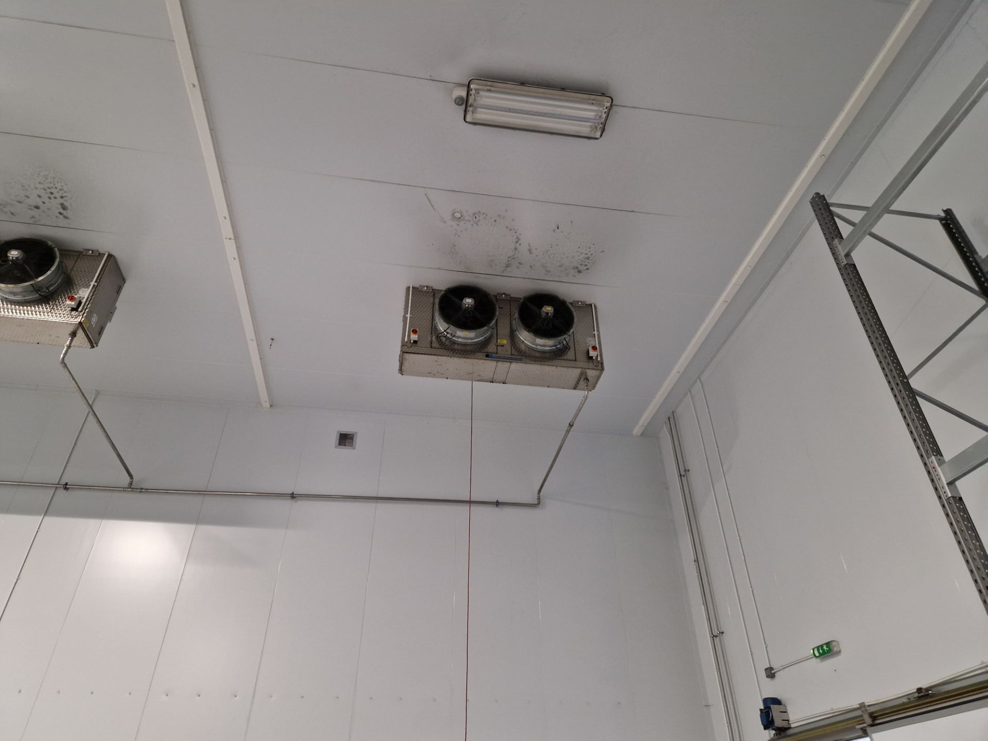 Coolers & Condensers Ltd Twin Fan Evaporator (Evaporator must be disconnected at closest