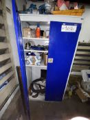 Double Door Cabinet, with contents, including assorted fastenings and fittingsPlease read the