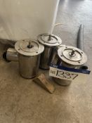 Three Stainless Steel Cased Electric MotorsPlease read the following important notes:- ***Overseas