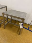 Stainless Steel Bench, approx. 720mm x 620mmPlease read the following important notes:- ***