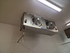 Coolers & Condensers Ltd Twin Fan Evaporator (Evaporator must be disconnected at closest