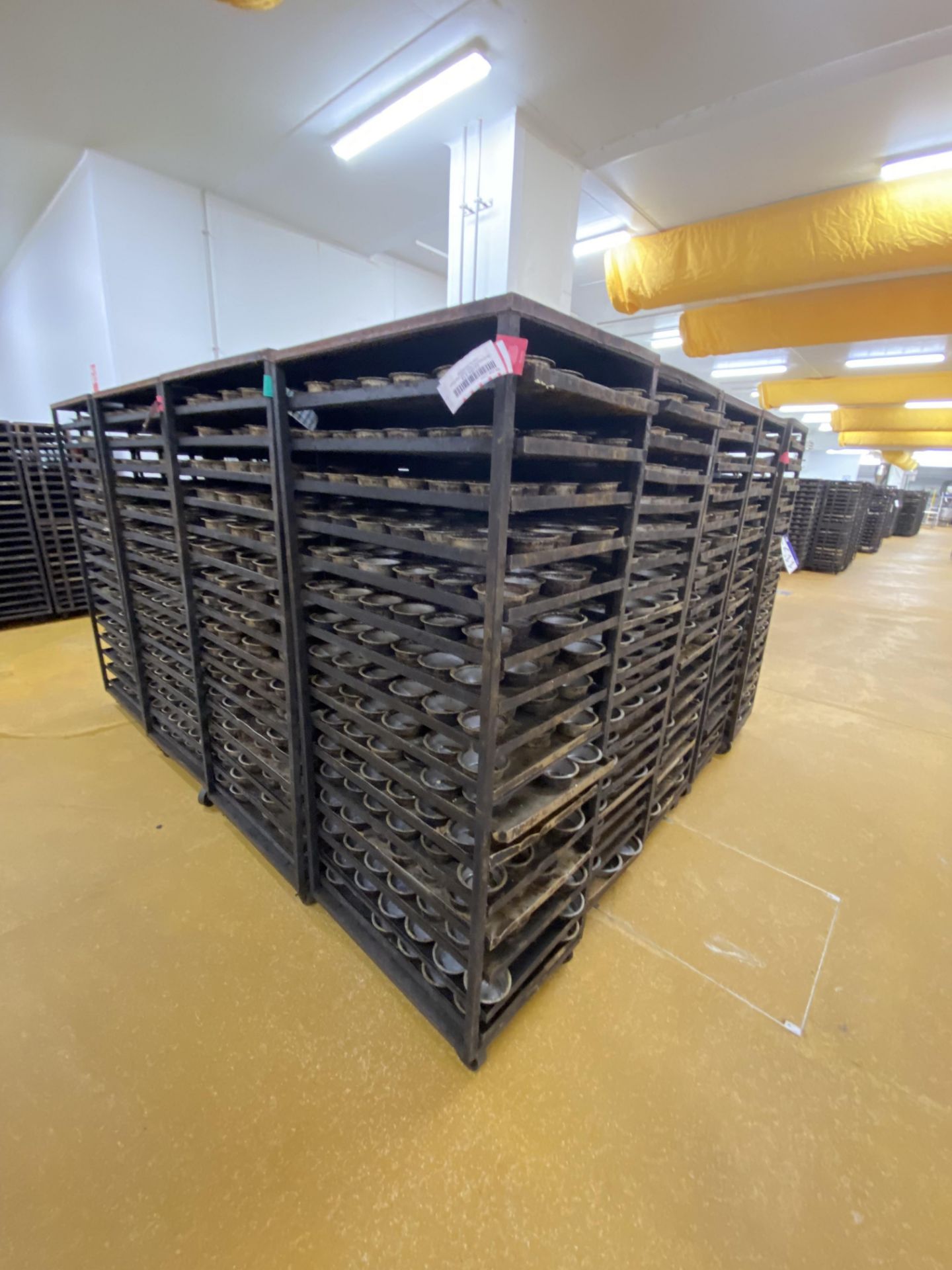 20 Stainless Steel Multi-Tier Mobile Tray Racks, each approx. 760mm x 530mm x 1780mm high, with a - Image 2 of 5