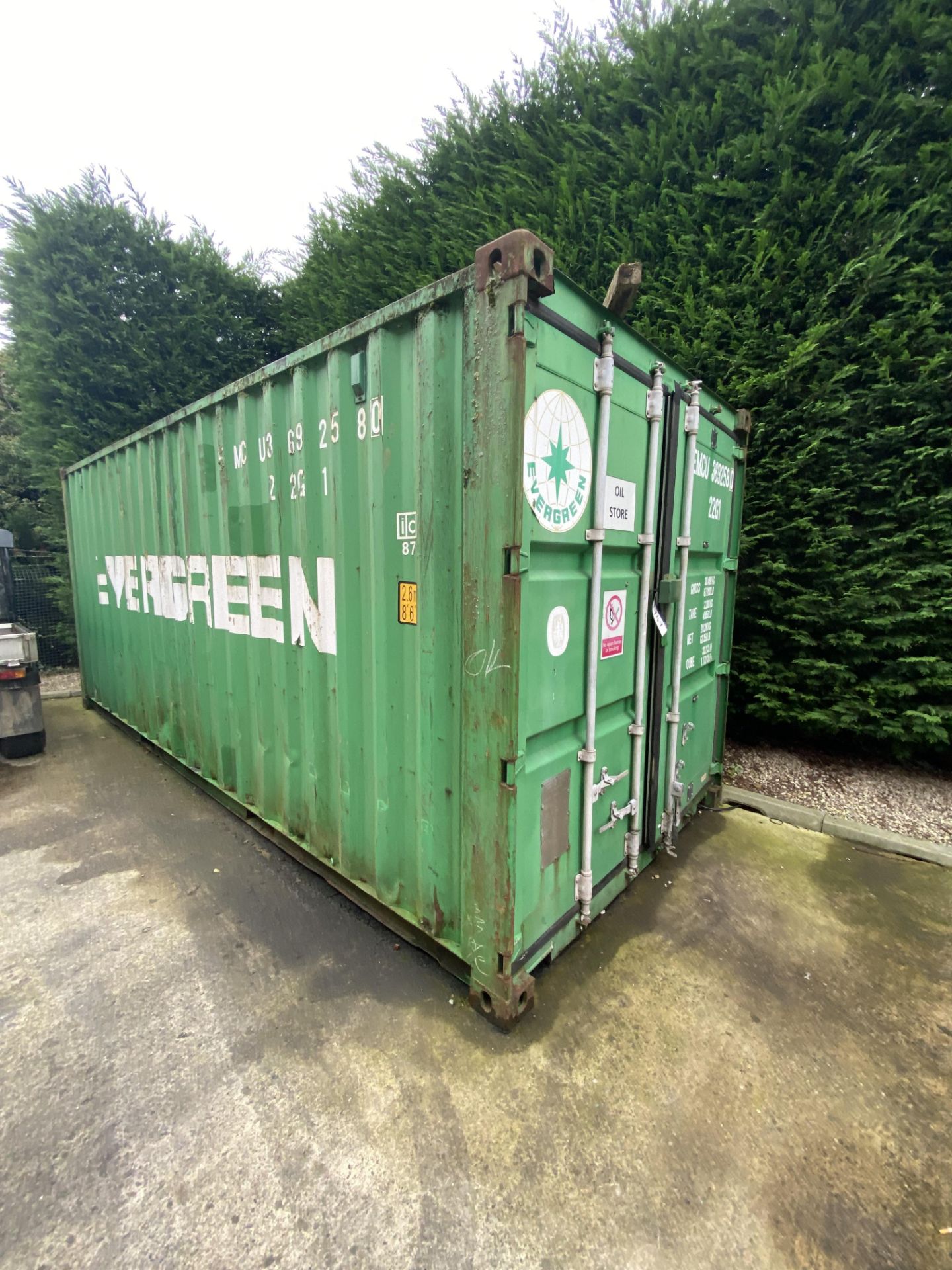20ft Steel Shipping Container (excluding contents) (reserve removal until contents cleared)Please