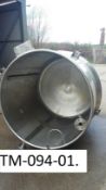 Stainless Steel 2000L Single Skin Vessel, with sid