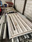 Profile Steel Fencing Panels, with stands and upri