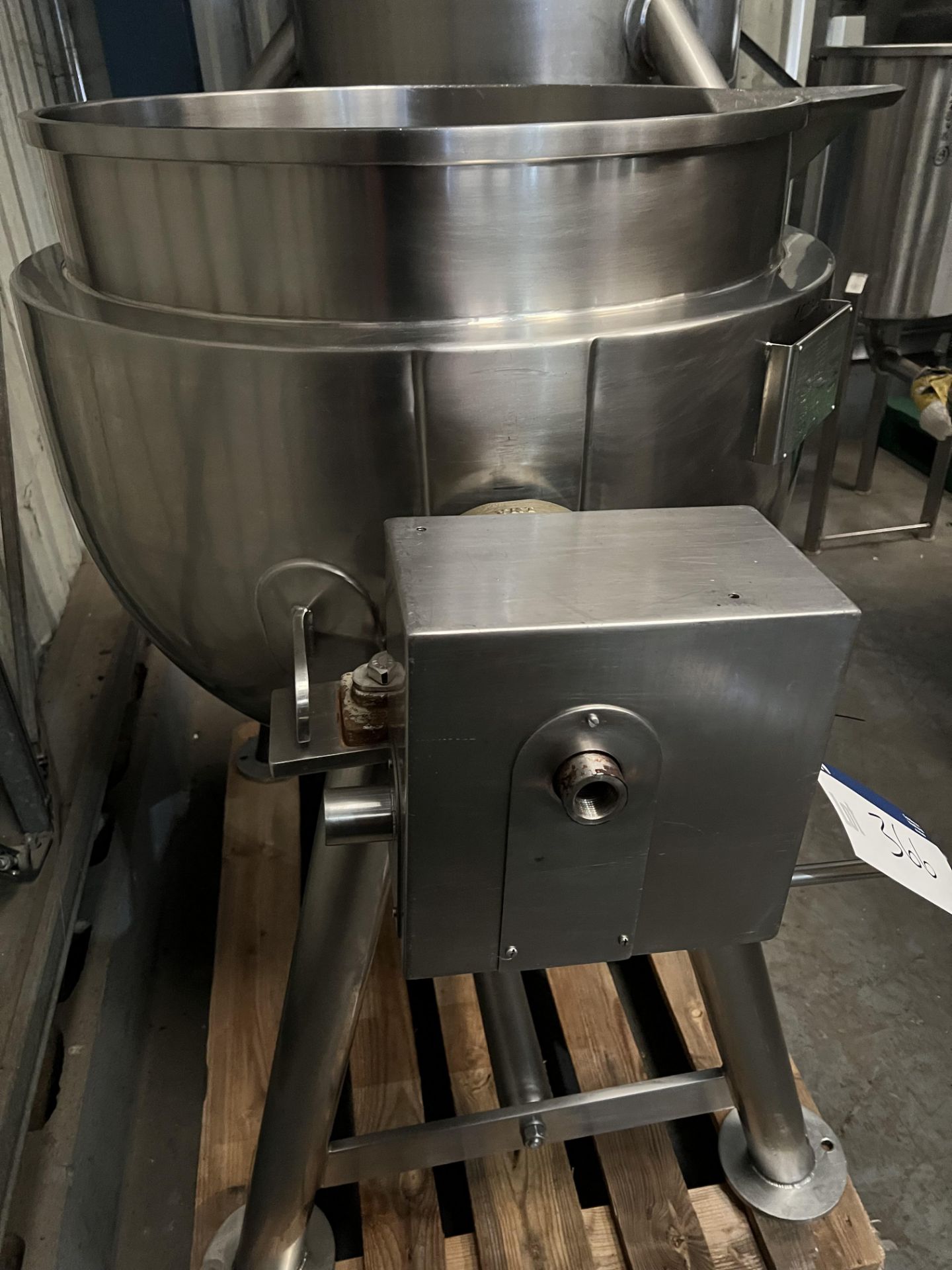 BPT / Sherman Tipping Jacketed Cooking Vessel, app - Bild 4 aus 6