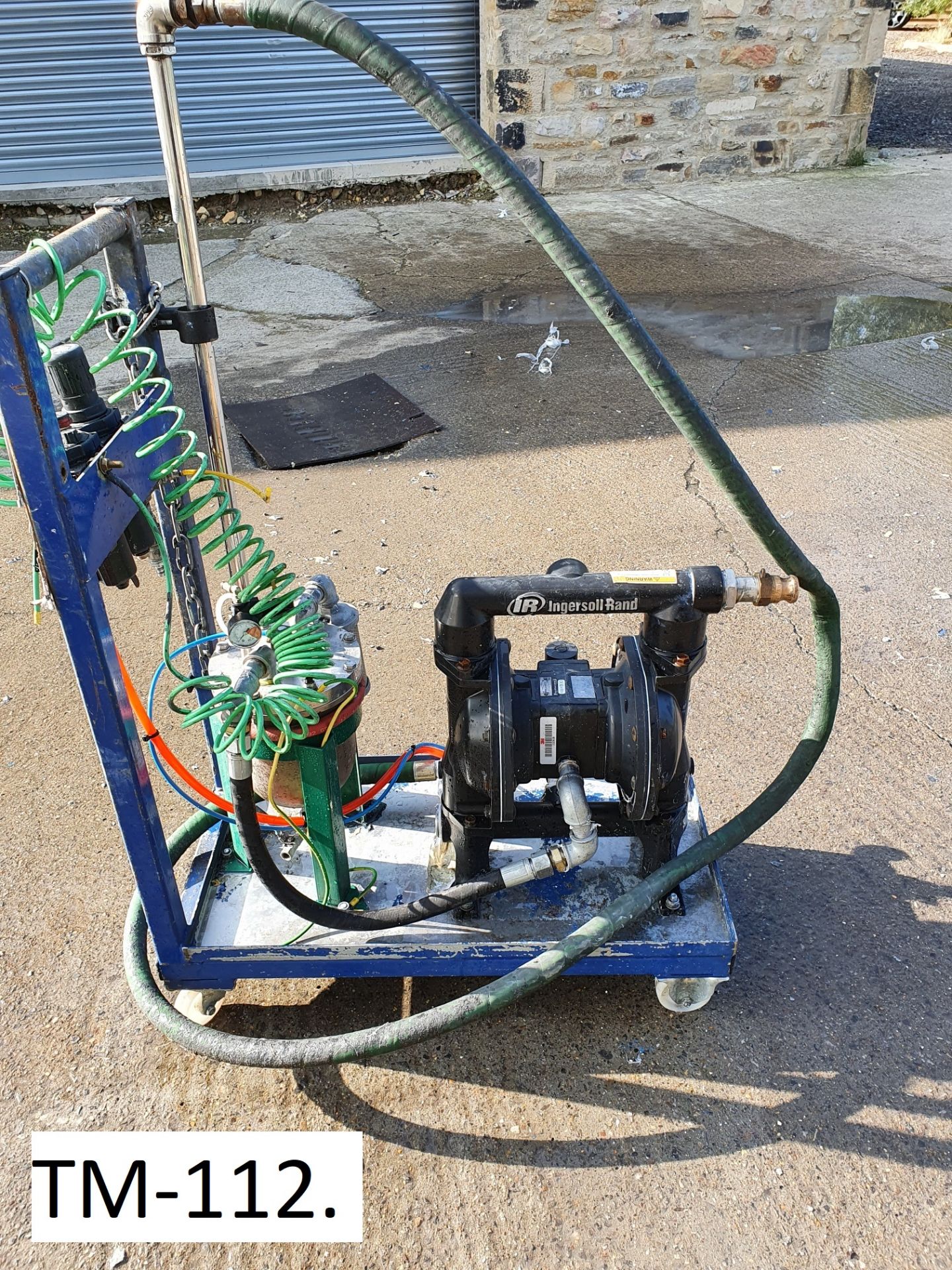 Ingersoll Rand 40mm Diaphragm Pump, with PTFE trim