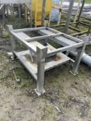 Steel Stand, approx. 1.2m x 1m, with fork lifting