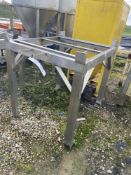 Fabricated Stainless Steel Frame, 1m x 1.2m x 1.15