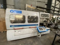 Soudronic AFB200 BODY FORMER / WELDER, serial no. 14381/24430, year of manufacture 1997, with wire