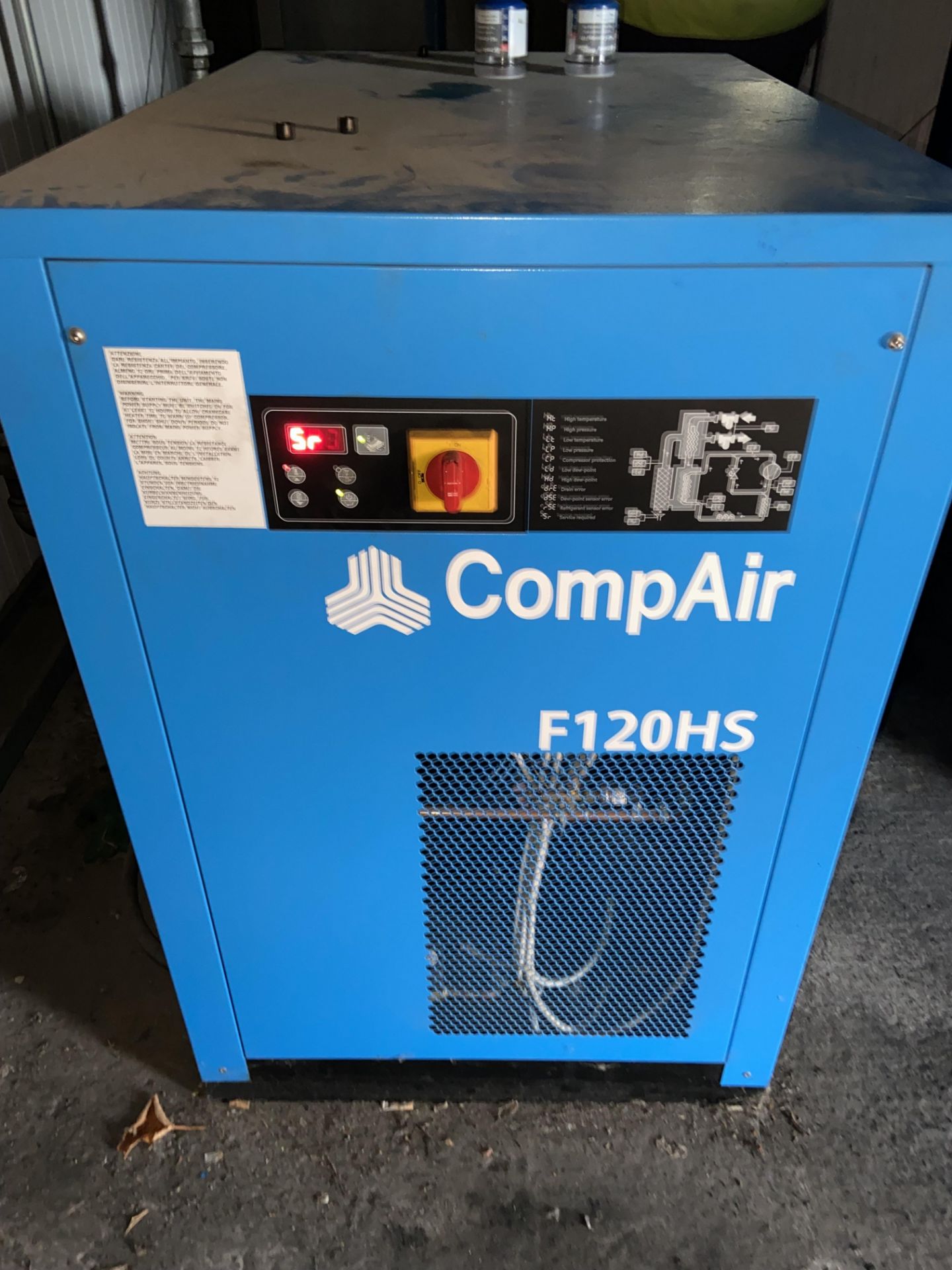 CompAir F120HS PACKAGED AIR DRYER, serial no. 398781180001, year of manufacture understood to be - Image 2 of 4